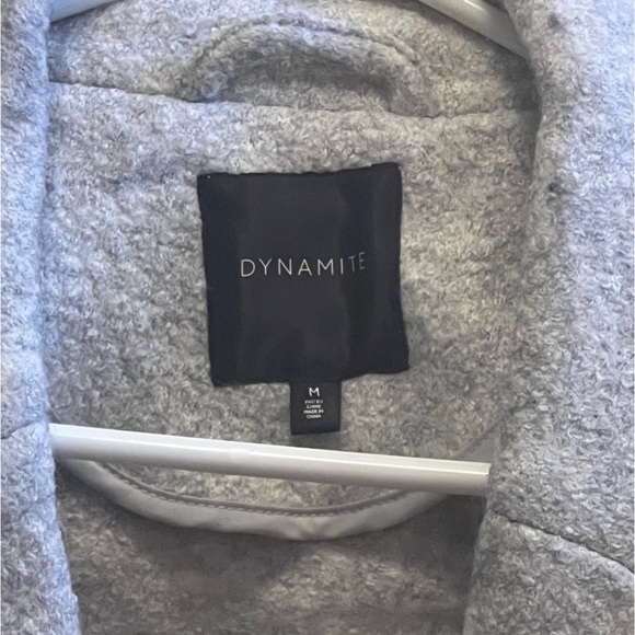 Dynamite Wool Trench Coat - Picture 2 of 2